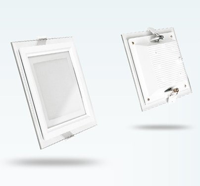 LED Concealed Glass Panel Light Square Panel Light 6W 12W 18W 24W