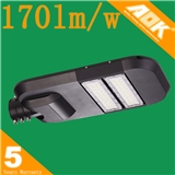 40W-280w 170LM per watt LED Street Light With Lumileds Chip 5 Years Warranty