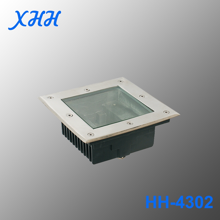 12W led SQUARE inground light fixture stainless steel
