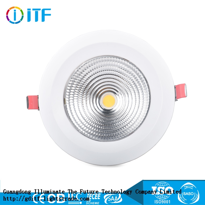 Factory direct sell 8 inch recessed led cob downlight with 2 years warranty