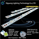 energy saving 24v 3030 led light box strip with 12leds