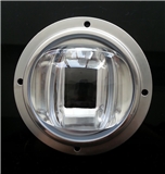 78mm COB LED glass lens 130X80 beam angle for street light led