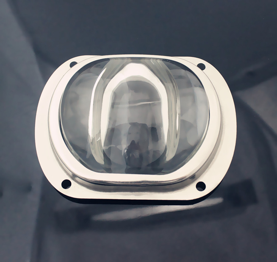 85mm led street light type Ⅳ high borosilicate glass lens
