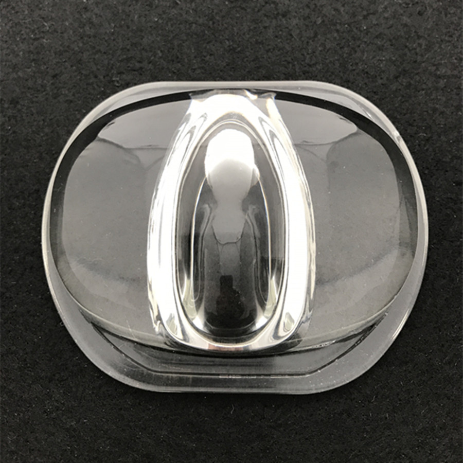 85mm concave convex optical led glass lens for 10W-200W led street light