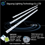 Diguang Energy Saving 12v 3030 LED Lighting Bar for Light Box