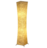 RGB Color Changing LED Fabric shade Floor lamp Remote Control 2x9W Brightness Dimmable LED included