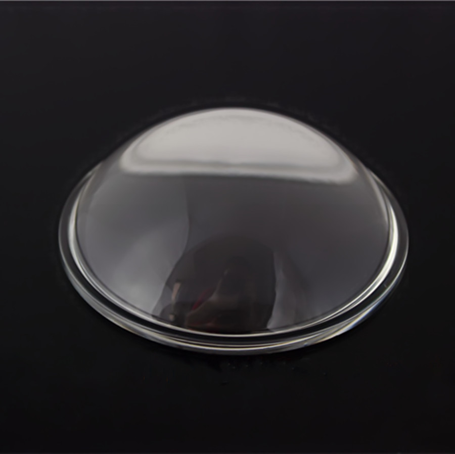 led cob glass lenses 120 degree 100mm cob led optical lens