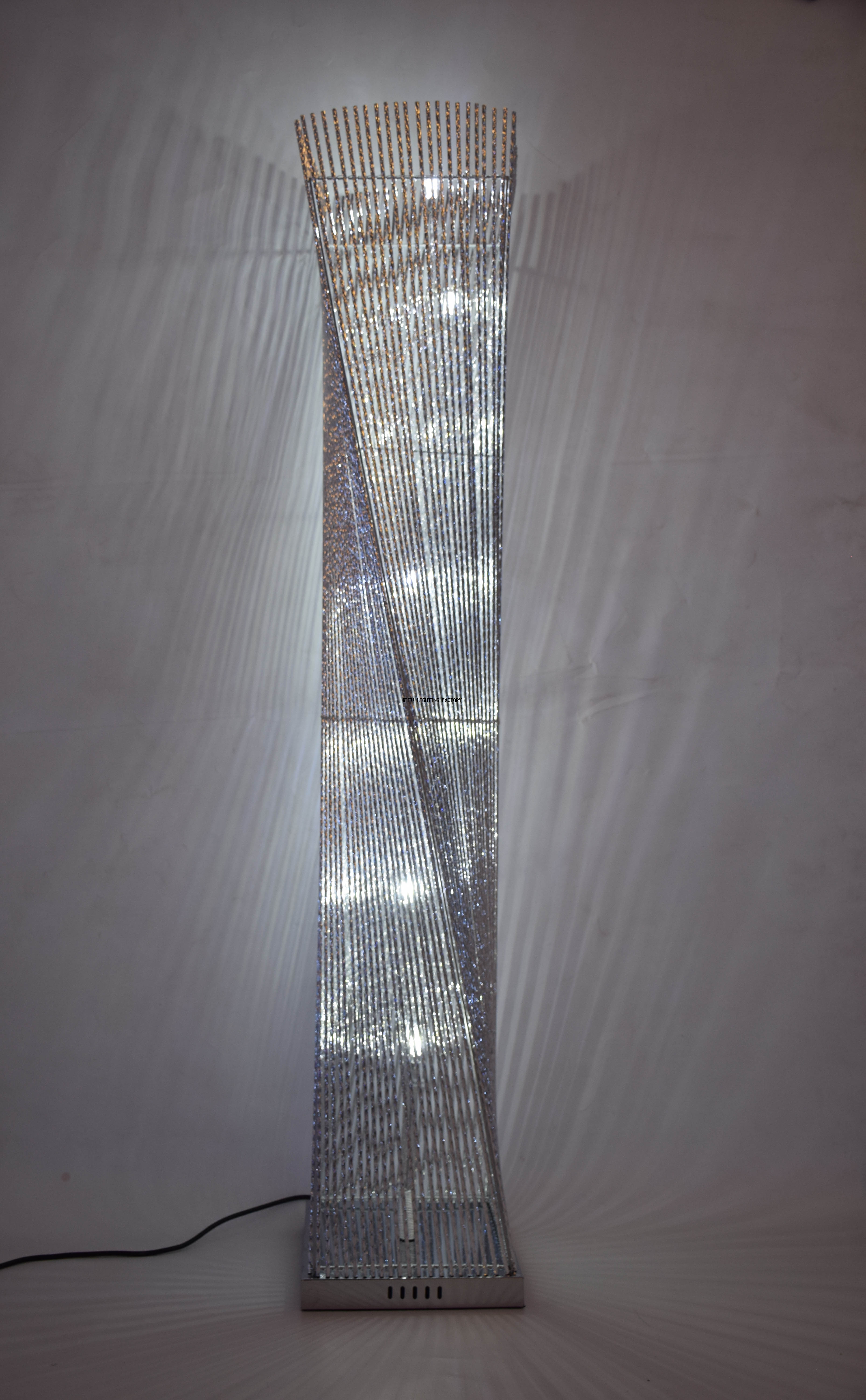 aluminium floor lamp