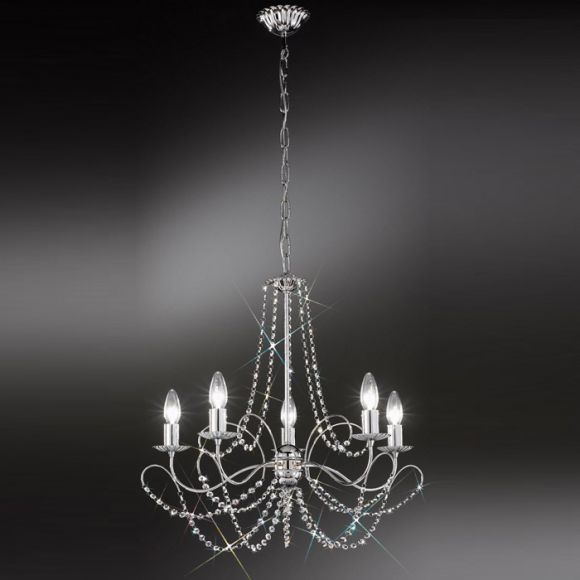 modern crystal chandelier