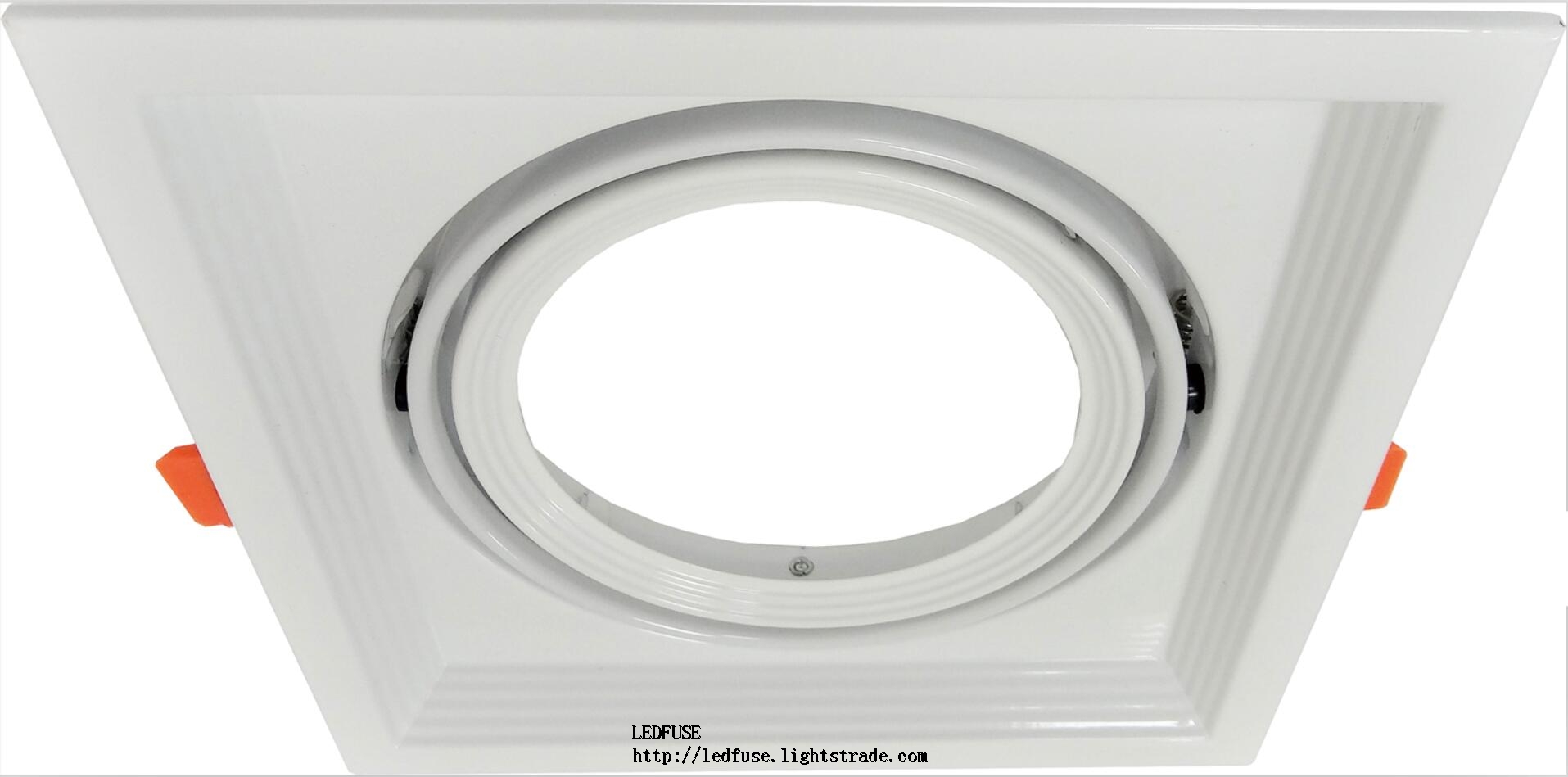AR111 ceiling spotlight fixture recessed light Iron body