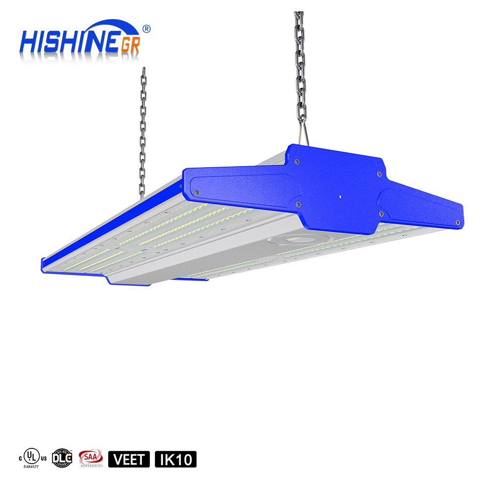High lumen Indoor industrial lighting LED Linear High Bay Light 200W 250W