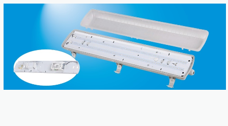 T8-C-LED Sensor Dim LED Water Proof Fixture