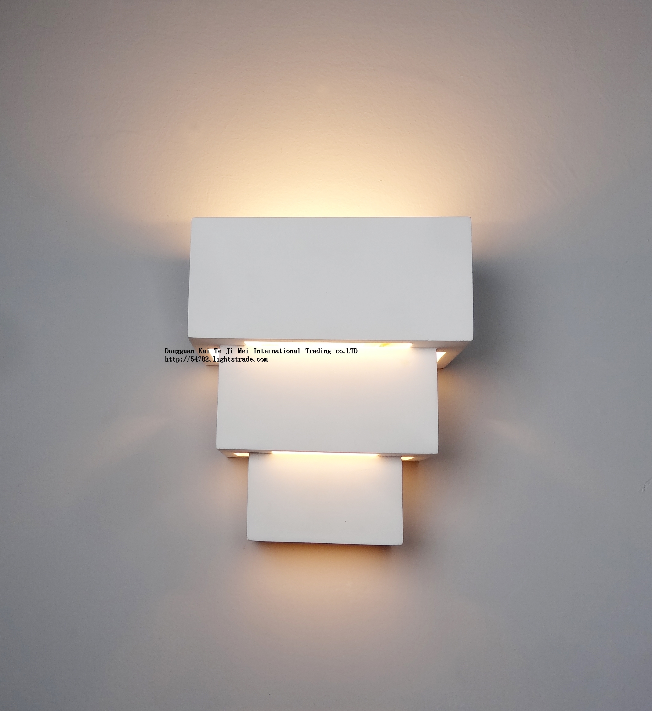 hot sale Gypsum Light new design Lamp Frame invisiable lighting wall lamp