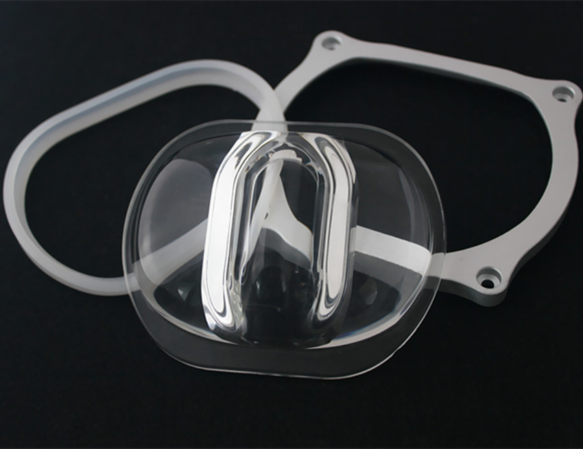 Optical Glass Lens for 50-100W COB LED street light