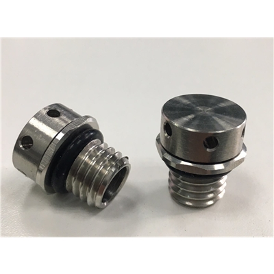 M12x1.75 stainless screw vent stainsteel metal valve IP68 IP69