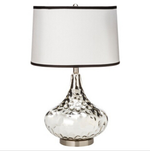 Glass table lamp