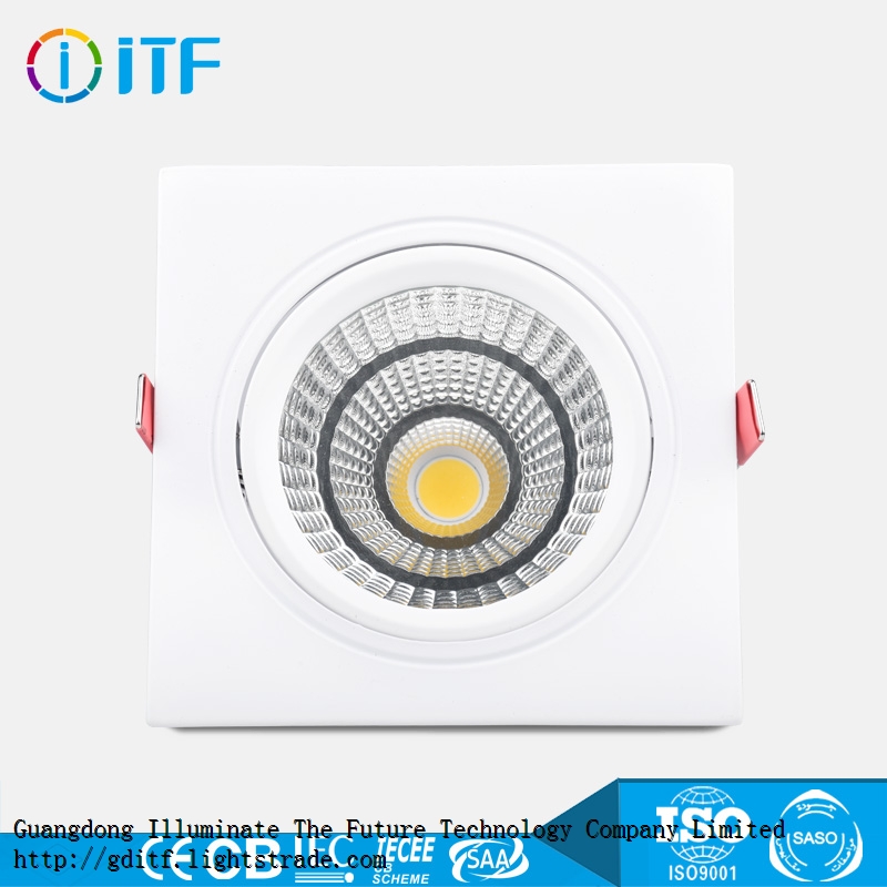 factory direct 3 5 7 10 12 15 20W COB ceiling LED spot light for indoor