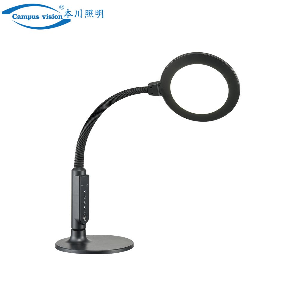 Dimmable LED Table Desk Lamp 4 Lighting Modes 5-Level Dimmer Multifunctional USB charging port