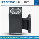 High Quality LED up and Down Exterior Lamp 3wx2 6W Wall Mounted Uplight