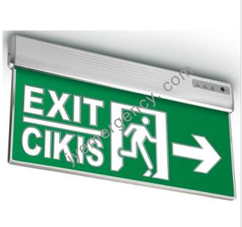 180min Double-Side Emergency Exit Light with NI-CD Battery