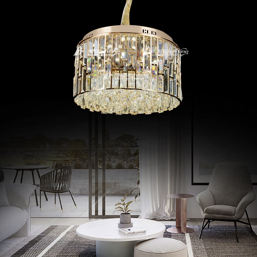 New design antique crystal pendant lamp K9 crystal chandelier lights for restaurant