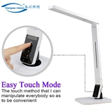 2017 hot selling product flexible arm folding led desk lamp with USB four CCT