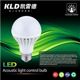 Acoustic light control bulb