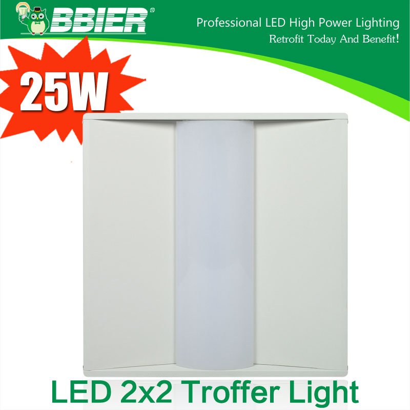 ETL DLC 2x2 25W 40W Dimmable LED Troffer Fixtures 5 year warranty
