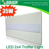 100-277V DLC ETL LED 2x4 35W 50W Troffer Light 5 year warranty