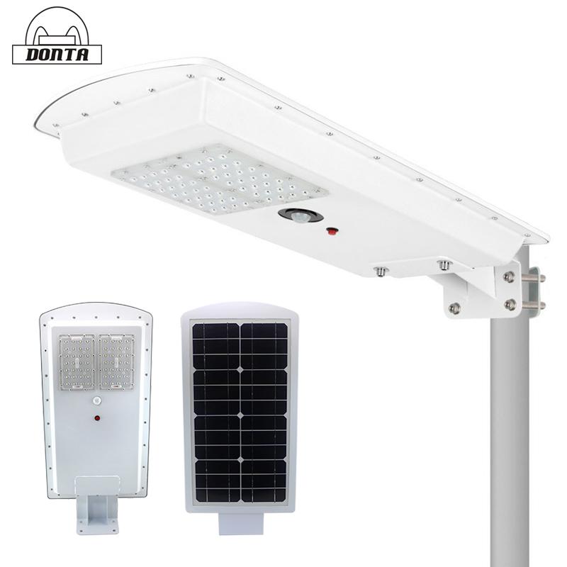 hot sale smart outdoor 25w 30w integrated solar led street light manufacturer