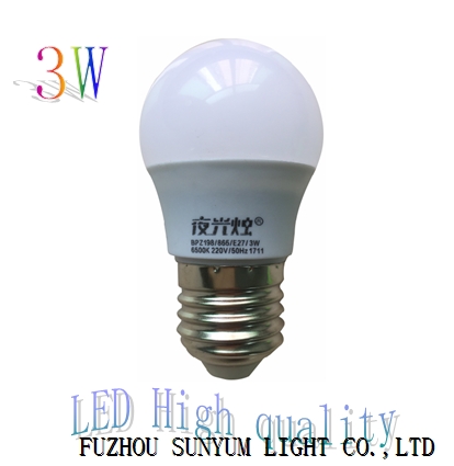 LED Bulb A45 3W High efficiency and energy saving