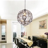 Hot Sell Modern Golden Chrome Stainless Steel Ball Pendant lighting