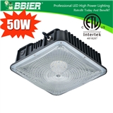 ETL 50W 75W Led Canopy light Replace 150-250w HID HPS MH Use in gas station parking lot