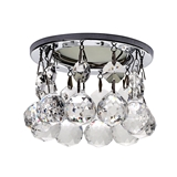 MR16 Crystal Chandelier Ceiling Light with Beads for decoration
