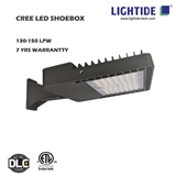DLC CE Listed CREE LED Shoebox Area Lights 150W with 7 yrs Warranty