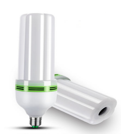Led energy-saving bulb screw super bright pc cover fan cooling 50w 60w corn light