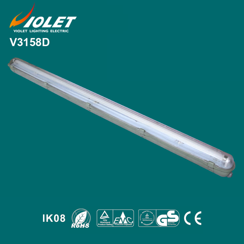 China T8 58w fluorescent led tube waterproof lamp
