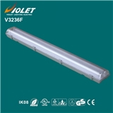 IP65 waterproof lamp for T8 fluorescent double tube 2X36W