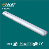 IP65 Waterproof Light Fixture for 2x36W t8 fluorescent tube
