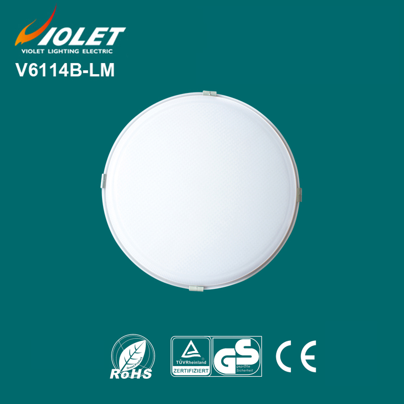 modern IP65 led ceiling light PC cover diameter 305mm From Violet