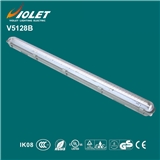 IP65 waterproof lamp 1x28w t5 fluorescent tube light fitting