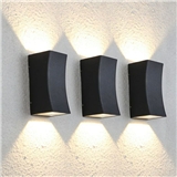 LED 14WCOB outdoor wall light IP65 morden and simple lamps used at garden villa corridor