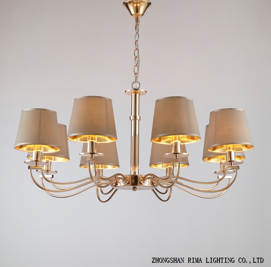 Rima Lighting NEW Arrivals Golden Chandelier