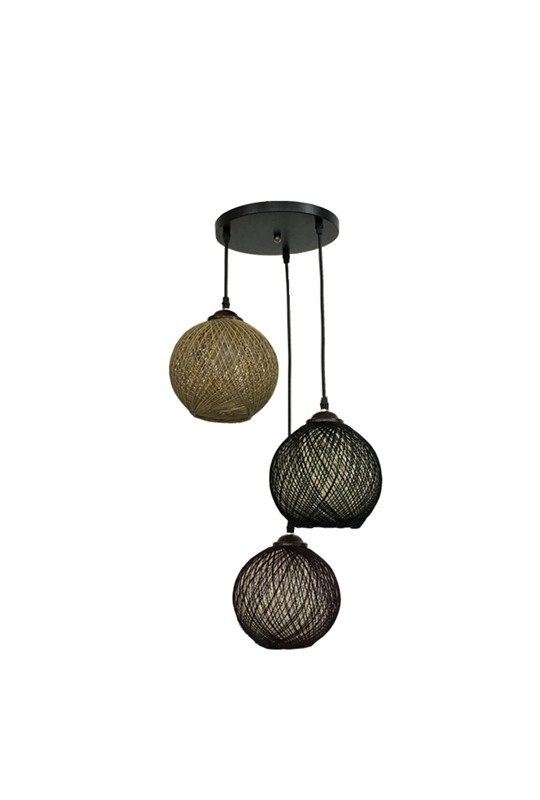 Paper Pendant Lamp No.1160-3 with Contemporary Style