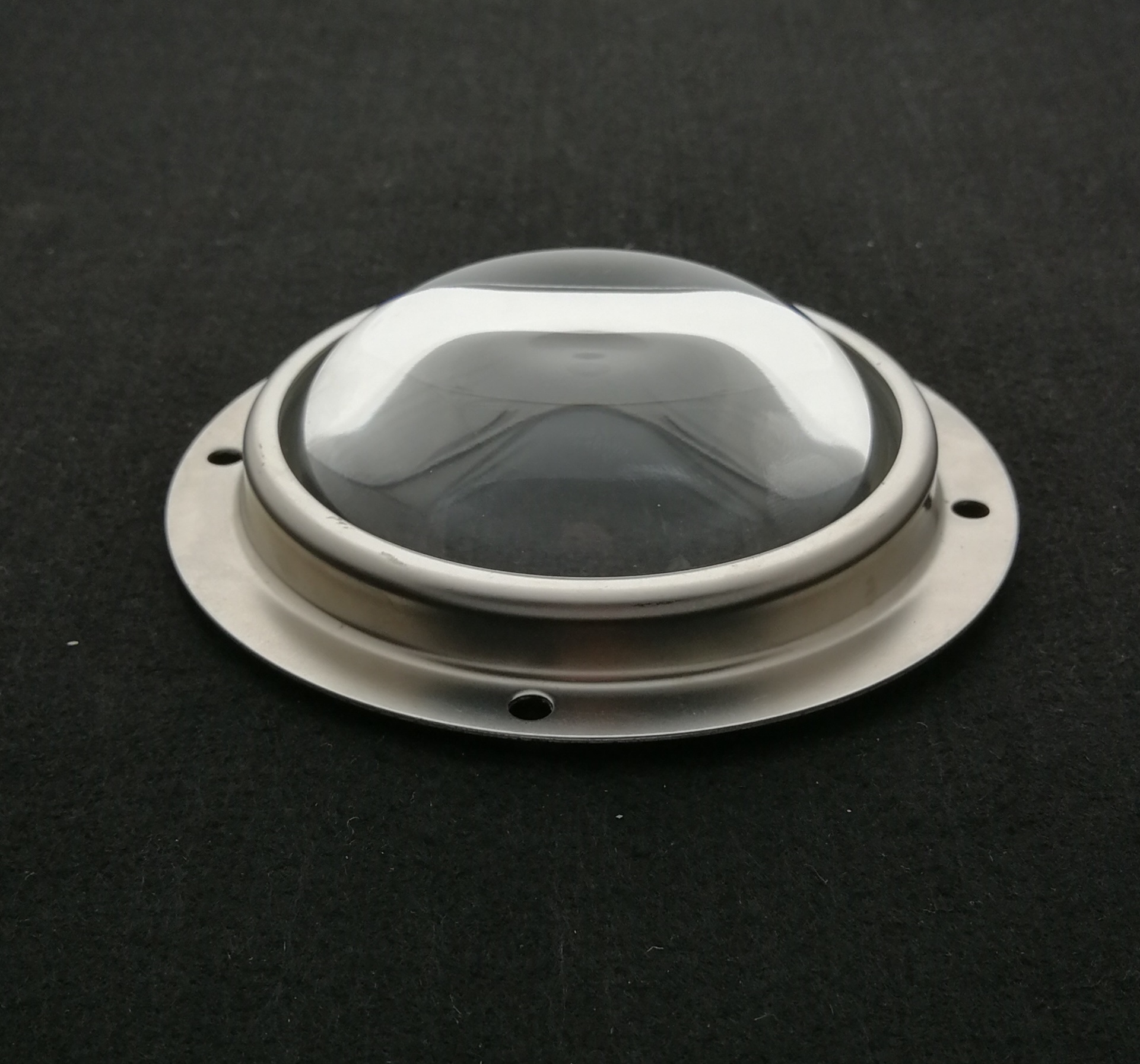 78mm high bay light borosilicate glass lens with silicone gasket