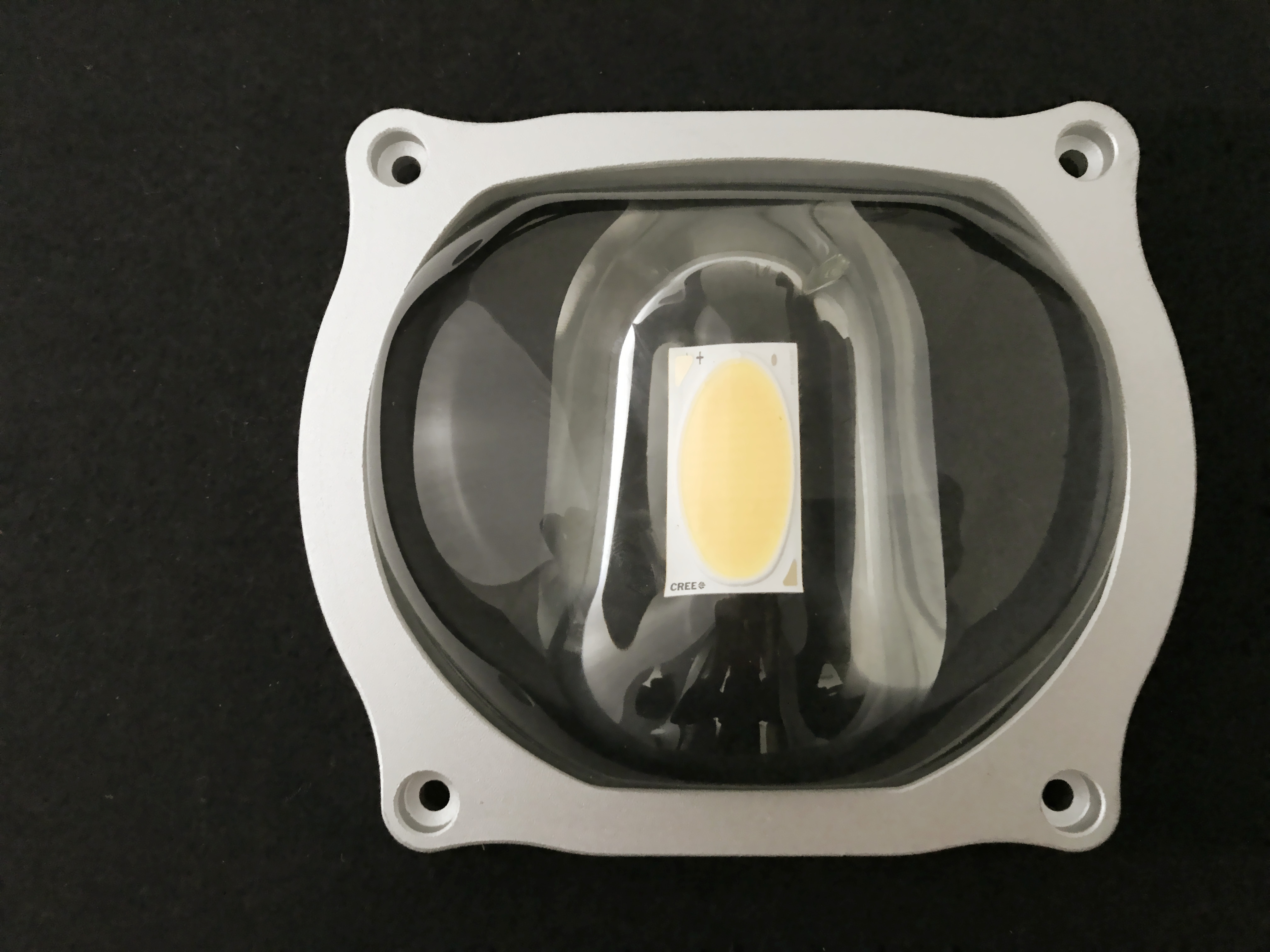 100w led street light modules lens
