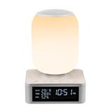 R5 Bedside music lamp TWS technichl 5W speakers App controlled touch lamp alarm clock H&T display
