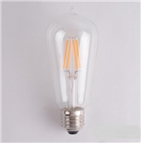 LED filament bulb ST64-4W