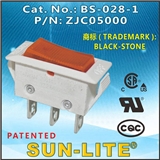 SWITCH WITH PROTECTOR ( 2 IN 1 SWITCH ) BS-028-1