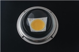 Diameter 100mm 45 degree optical glass lens for 20W-200W led high bay light